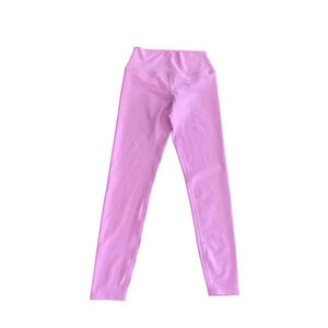 Sage Collective Women's Pink Straight Leg Cropped Legging Size Small